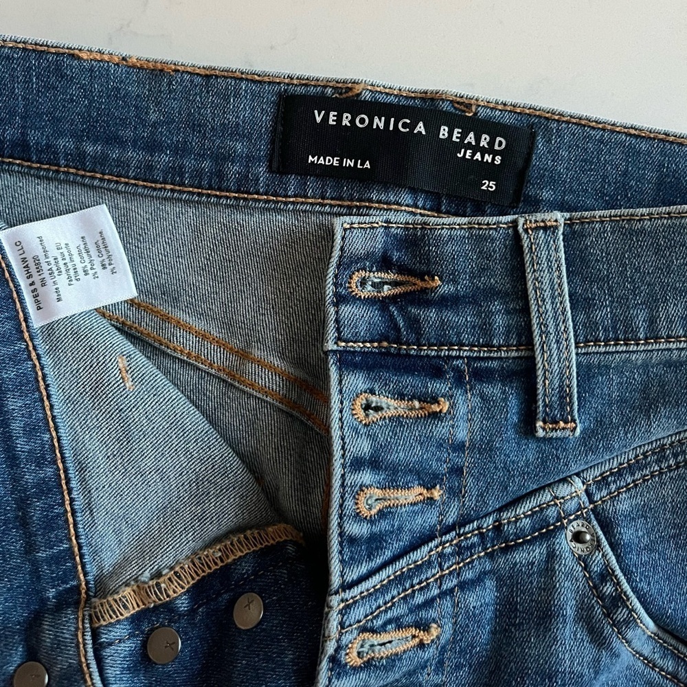 Veronica Beard Ryleigh High Rise w/ Front Yoke - Picture 8 of 13